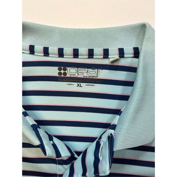 Pebble Beach Golf Links 3 Button Athletic Wicking Comfort Polo Size Extra Large - Picture 3 of 7